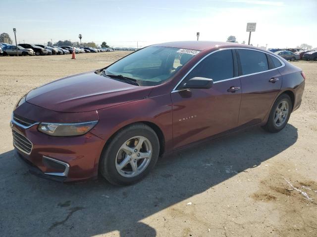 CHEVROLET MALIBU LS 2016 with VIN 1G1ZB5ST3GF242075 - Photo from auction