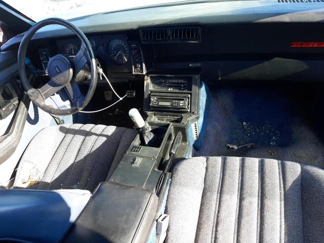 Photo 8 from auction – 1983 CHEVROLET CAMARO with VIN 1G1AP87H4DN138183