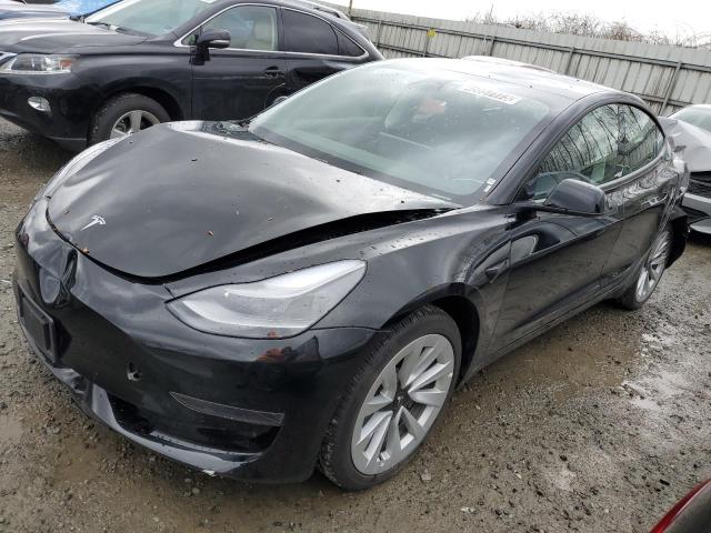TESLA MODEL 3 2022 with VIN 5YJ3E1EA7NF371218 - Photo from auction