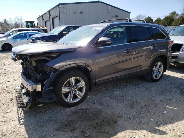 TOYOTA HIGHLANDER 2016 with VIN 5TDDKRFH4GS241998 - Photo from auction