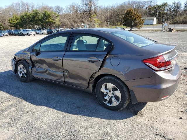 Photo 2 from auction – 2015 HONDA CIVIC LX with VIN 19XFB2E59FE042624