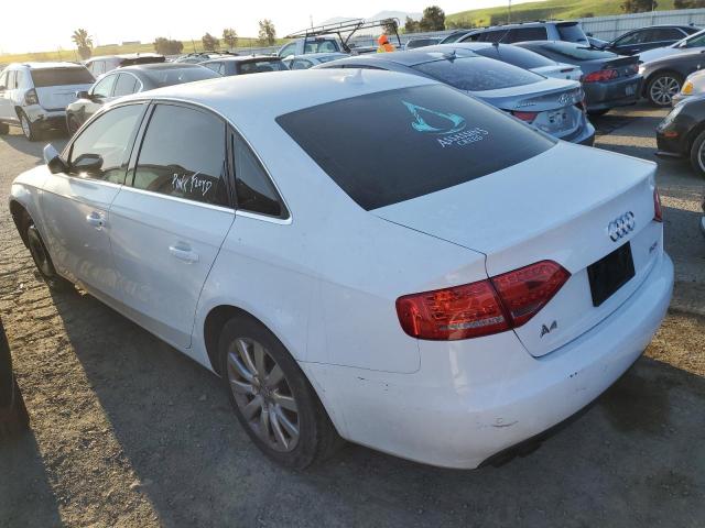 Photo 2 from auction – 2011 AUDI A4 PREMIUM with VIN WAUEFAFL8BN019555