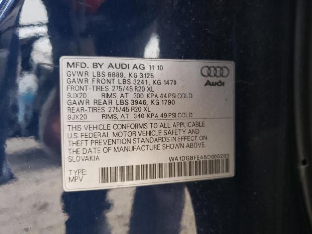 Photo 14 from auction – 2011 AUDI Q7 PRESTIG with VIN WA1DGBFE4BD005283