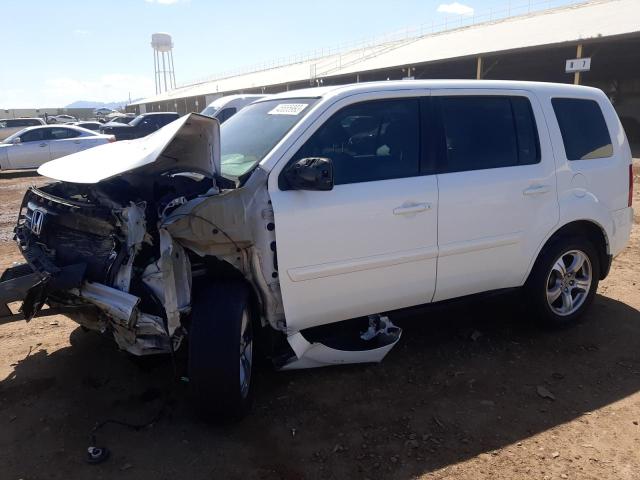 HONDA PILOT EX 2015 with VIN 5FNYF4H44FB072457 - Photo from auction