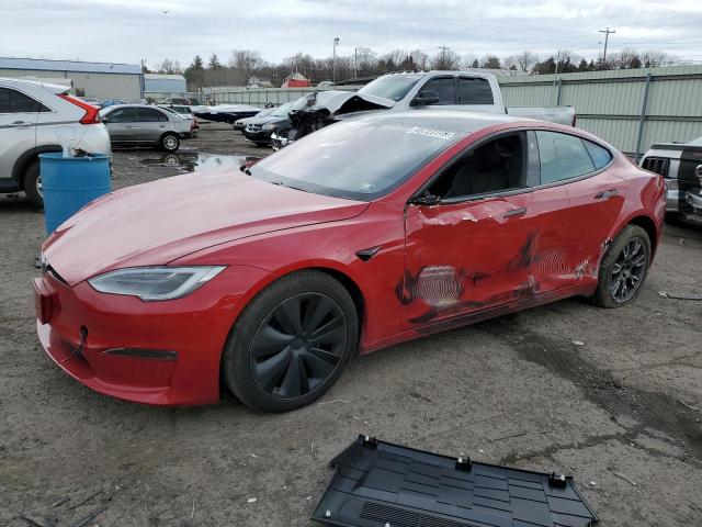 TESLA MODEL S 2021 with VIN 5YJSA1E56MF440554 - Photo from auction