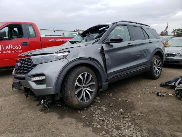 FORD EXPLORER S 2022 with VIN 1FMSK8KHXNGB63219 - Photo from auction