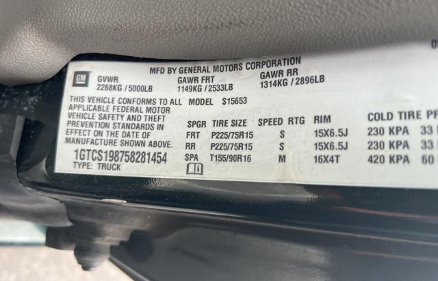 Photo 10 from auction – 2005 GMC CANYON with VIN 1GTCS198758281454