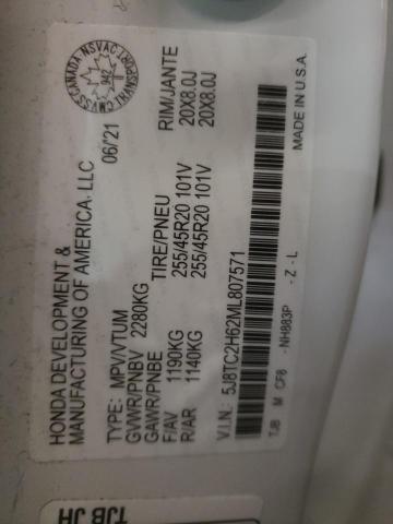 Photo 14 from auction – 2021 ACURA RDX A-SPEC with VIN 5J8TC2H62ML807571