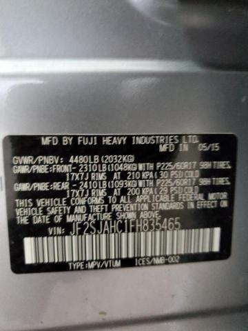 Photo 14 from auction – 2015 SUBARU FORESTER 2 with VIN JF2SJAHC1FH835465