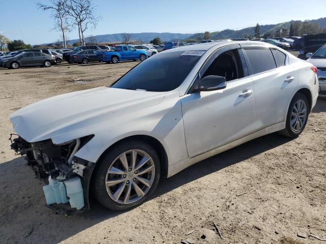 INFINITI Q50 BASE 2015 with VIN JN1BV7AP6FM355144 - Photo from auction