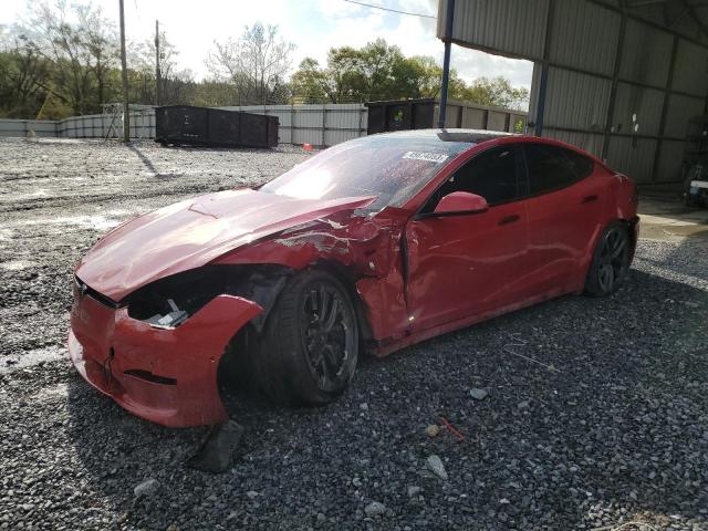 TESLA MODEL S 2022 with VIN 5YJSA1E69NF473719 - Photo from auction