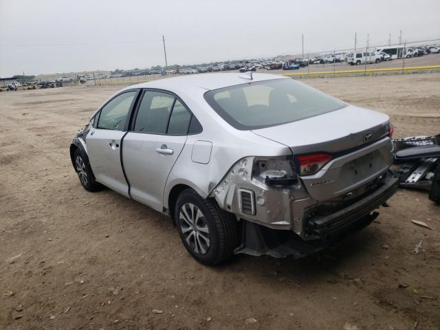 Photo 2 from auction – 2022 TOYOTA COROLLA LE with VIN JTDEAMDEXNJ044203