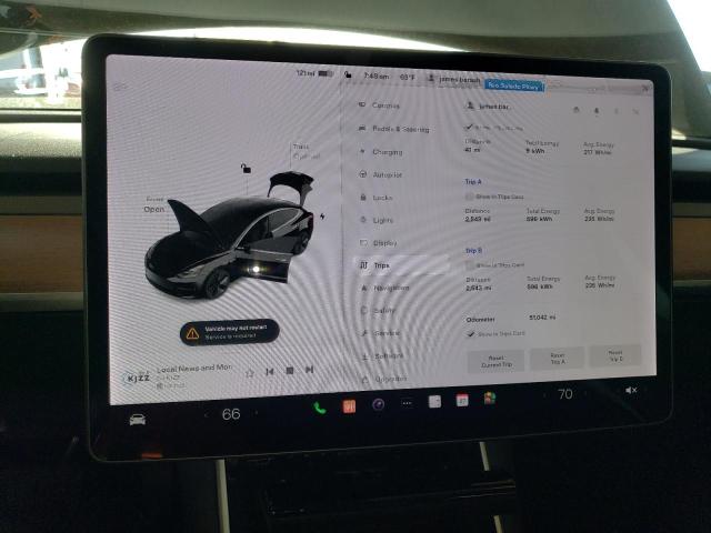Photo 9 from auction – 2019 TESLA MODEL 3 with VIN 5YJ3E1EAXKF297126