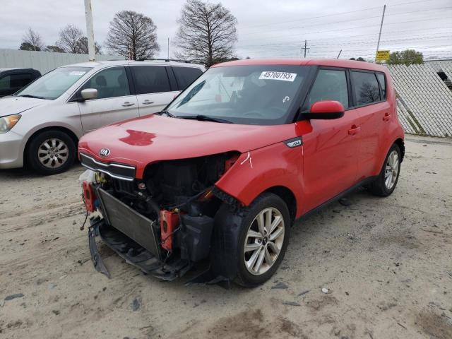 KIA SOUL + 2018 with VIN KNDJP3A53J7510671 - Photo from auction