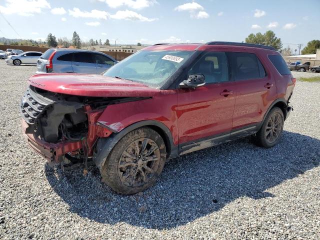 FORD EXPLORER X 2017 with VIN 1FM5K7D82HGC55479 - Photo from auction
