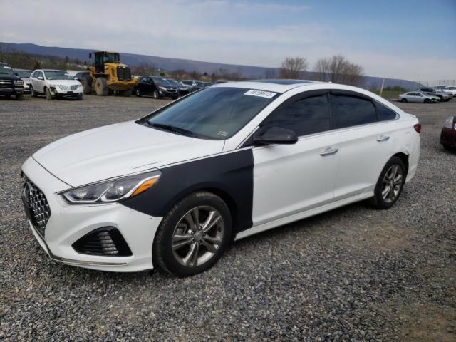 HYUNDAI SONATA LIM 2019 with VIN 5NPE34AF9KH795112 - Photo from auction
