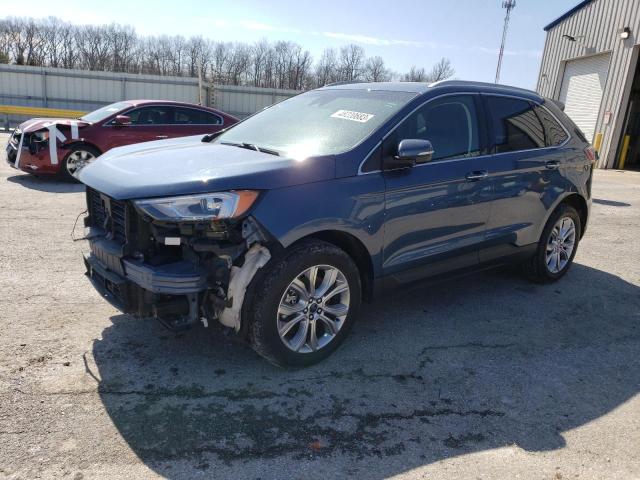 FORD EDGE TITAN 2019 with VIN 2FMPK4K9XKBC11361 - Photo from auction