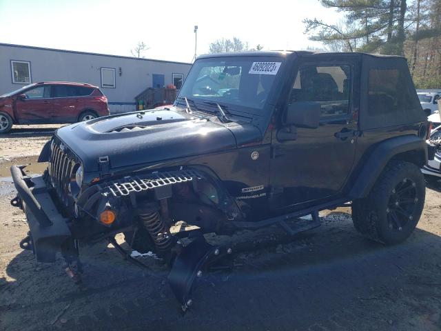 JEEP WRANGLER S 2015 with VIN 1C4AJWAG3FL604763 - Photo from auction