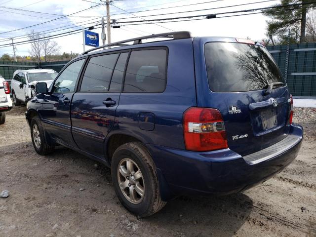 Photo 2 from auction – 2006 TOYOTA HIGHLANDER with VIN JTEEP21A660144273