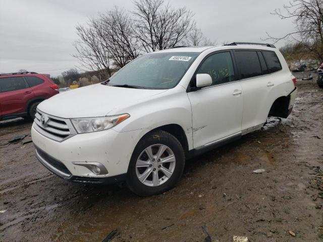 TOYOTA HIGHLANDER 2012 with VIN 5TDBK3EH2CS134836 - Photo from auction