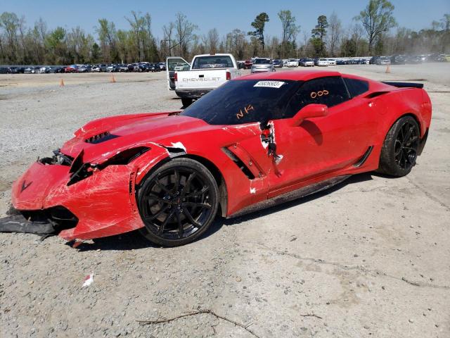 CHEVROLET CORVETTE G 2017 with VIN 1G1YW2D71H5117260 - Photo from auction