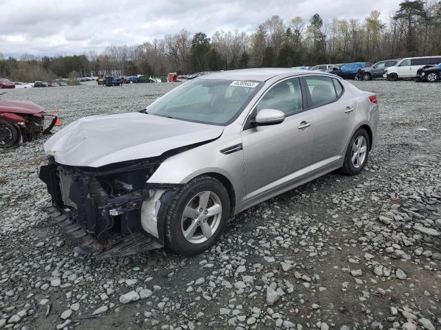 KIA OPTIMA LX 2015 with VIN 5XXGM4A79FG448217 - Photo from auction