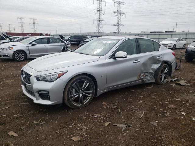 INFINITI Q50 BASE 2015 with VIN JN1BV7AR8FM392679 - Photo from auction