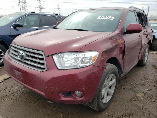 TOYOTA HIGHLANDER 2010 with VIN 5TDJK3EH2AS012180 - Photo from auction