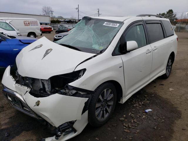 TOYOTA SIENNA XLE 2020 with VIN 5TDDZ3DC5LS249389 - Photo from auction