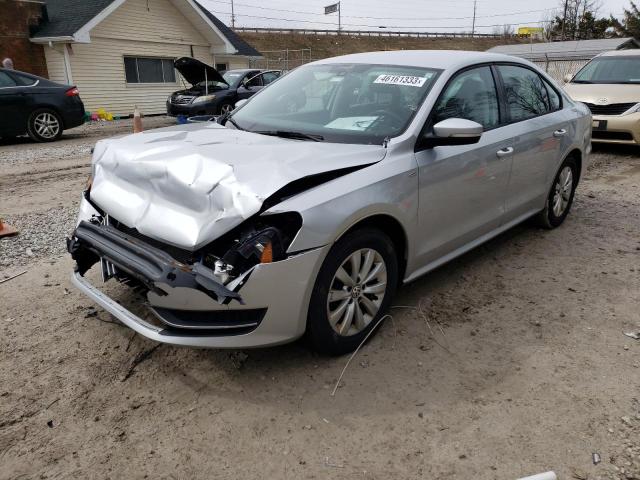 VOLKSWAGEN PASSAT S 2014 with VIN 1VWAH7A31EC017973 - Photo from auction