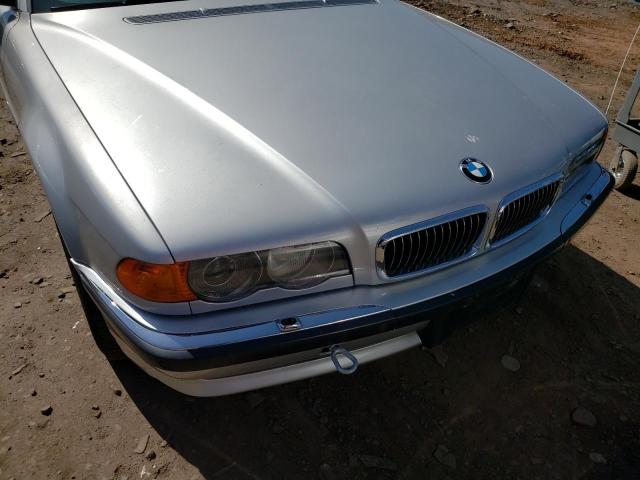 Photo 11 from auction – 2000 BMW 750 IL with VIN WBAGJ0343YDD73550