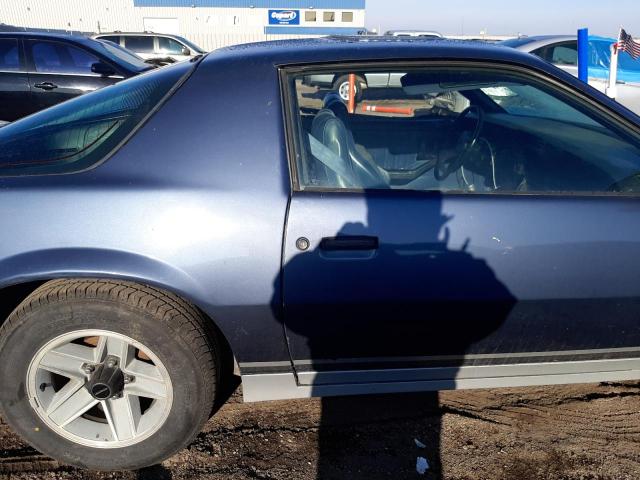 Photo 10 from auction – 1983 CHEVROLET CAMARO with VIN 1G1AP87H4DN138183