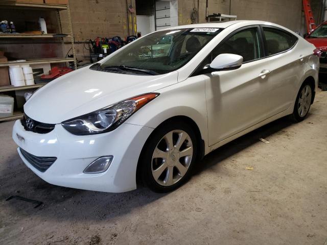 HYUNDAI ELANTRA 2013 with VIN 5NPDH4AE0DH331925 - Photo from auction