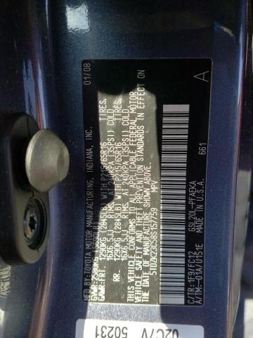 Photo 14 from auction – 2008 TOYOTA SIENNA CE with VIN 5TDZK23C58S157759
