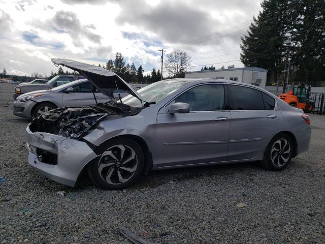 HONDA ACCORD EXL 2016 with VIN 1HGCR3F89GA015510 - Photo from auction