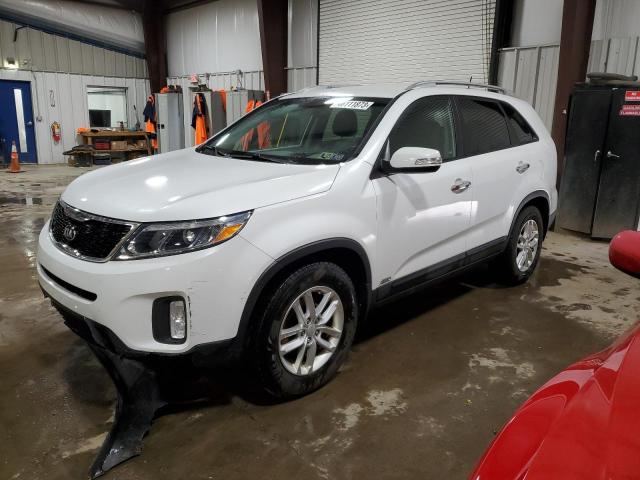 KIA SORENTO LX 2014 with VIN 5XYKTCA61EG529771 - Photo from auction