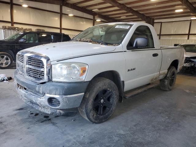 DODGE RAM 1500 S 2008 with VIN 1D7HA16K28J219424 - Photo from auction