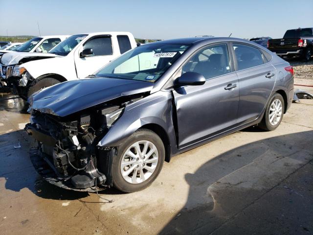 HYUNDAI ACCENT SE 2019 with VIN 3KPC24A37KE055661 - Photo from auction