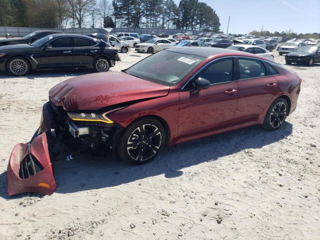 KIA K5 2022 with VIN 5XXG64J29NG091909 - Photo from auction