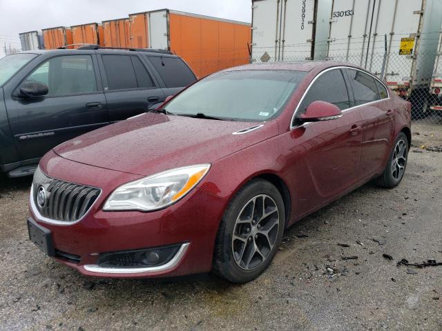 BUICK REGAL SPOR 2017 with VIN 2G4GL5EX1H9193023 - Photo from auction