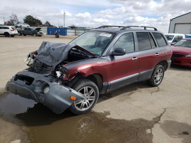 HYUNDAI SANTA FE 2004 with VIN KM8SC73E84U678666 - Photo from auction