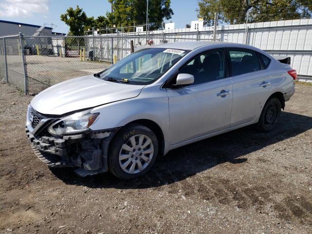 NISSAN SENTRA S 2017 with VIN 3N1AB7AP1HY316546 - Photo from auction