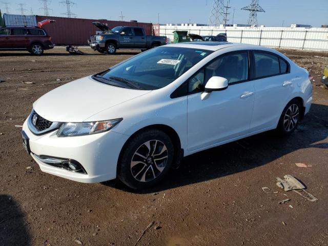 Photo 1 from auction – 2013 HONDA CIVIC EXL with VIN 19XFB2F96DE012253