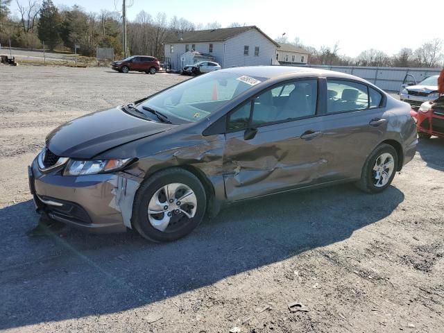 HONDA CIVIC LX 2015 with VIN 19XFB2E59FE042624 - Photo from auction