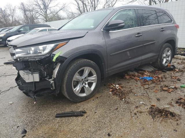 TOYOTA HIGHLANDER 2017 with VIN 5TDDZRFH7HS459561 - Photo from auction