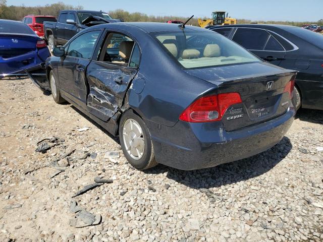 Photo 2 from auction – 2008 HONDA CIVIC HYBR with VIN JHMFA36278S025378