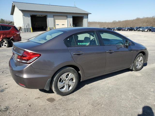 Photo 3 from auction – 2015 HONDA CIVIC LX with VIN 19XFB2E59FE042624