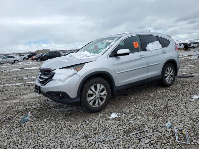 HONDA CR-V EXL 2013 with VIN 2HKRM4H7XDH608024 - Photo from auction