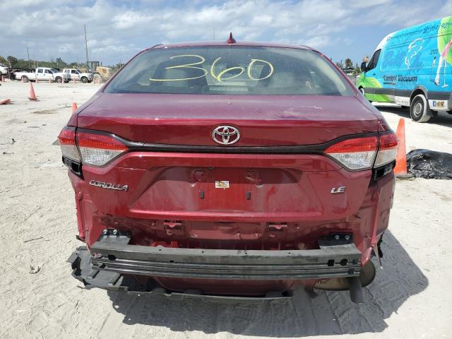 Photo 6 from auction – 2022 TOYOTA COROLLA LE with VIN JTDEPMAE6NJ219064