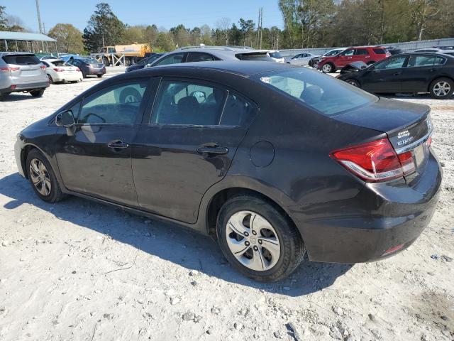 Photo 2 from auction – 2013 HONDA CIVIC LX with VIN 2HGFB2F56DH555301